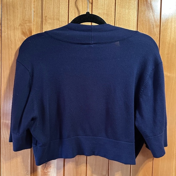 Torrid | Women’s Plus Size Blue Knit Shrug | 2X - Picture 7 of 7